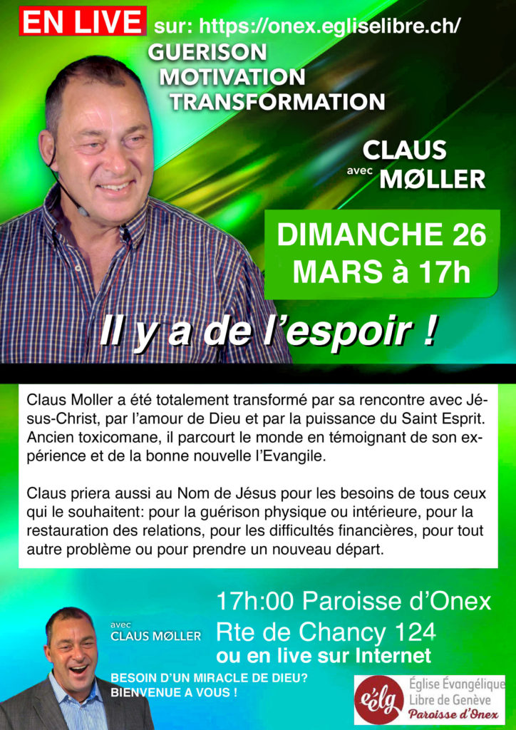 Claus Moller dimanche 26 mars
